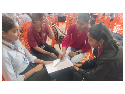 Workshop on Opportunities for Startups and Startup Fundings at Agrani College, Halkarni