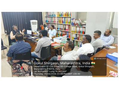 KIT Connect Initiative – Faculty Interaction Meeting at Civil Engineering Department